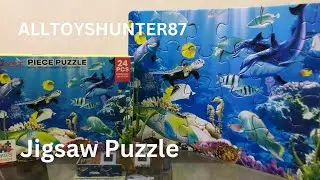 Build Speed Jigsaw Puzzle Marine Life 24PCS Puzzle Size:25X17.5cm