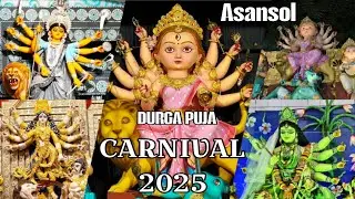 Asansol Durga Puja Carnival 2025 | Asansol’s Spectacular Celebration | Durga Puja Carnival Asansol