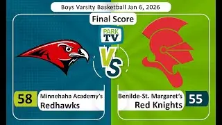 Minnehaha Academy vs Benilde-St. Margaret's Boys Basketball Jan 6, 2026