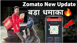 Zomato New Update | Zomato Delivery Boy Food Delivery Job Earning | Zomato delivery boy Earnings