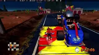 Crash 3 - Road Crash 1:19.03 - Beating TooneySA & WumpaLewis