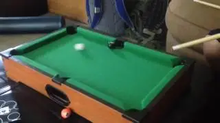 Mini Pool Table Trickshots!