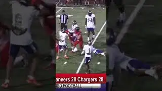 Congratulations Brownsville Veterans Chargers #21 Rodriguez with a crucial play forcing the fumble