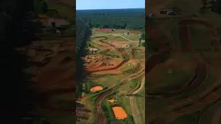 Morning Views 🤩 #motocross #dream #epic #mx #track #thehills #cgi #drone #factory #one #moto