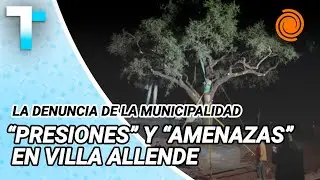 El intendente de Villa Allende aseguró que talarán el histórico quebracho si no consiguen una grúa