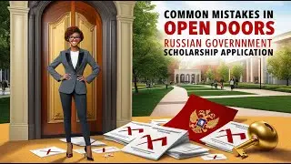 COMMON MISTAKES IN OPEN DOORS RUSSIAN GOVERNMENT SCHOLARSHIP APPLICATION