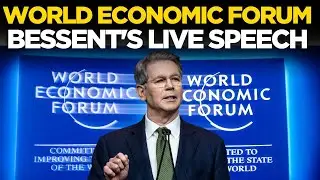 BESSENT AT DAVOS LIVE | Full Speech: Sec. Scott Bessent at World Economic Forum