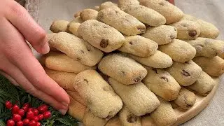 These Cookies Melt in Your Mouth! 5-Minute Cookie Recipe. Quick & Easy for Tea