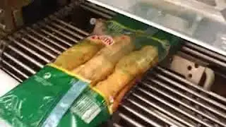 Mini doughnuts packaging in flow pack wrapper (HFFS)