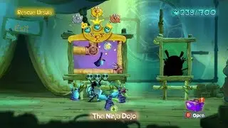 Walkthrough: Rayman Legends 100% - Rescue Ursula - The Ninja Dojo