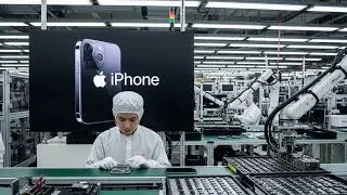 Inside the iPhone Factory: From Raw Materials to Cutting-Edge Technology | Full Process