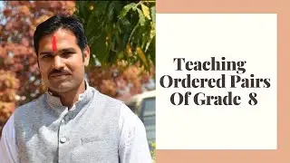Ordered pairs from Optional Mathematics of Grade 8