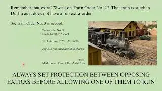 Timetables and Train Orders Made Simple for Narrow Gauge