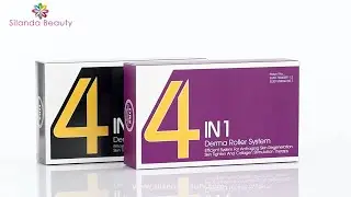 DRS 4 In 1 Derma Roller Set Titanium Microneedles W/travel Case Derma Rolling System