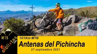 101 Km MTB - Antenas del Pichincha y +