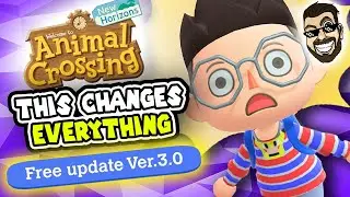 I Played the NEW Animal Crossing DLC for the First Time 🌴✨ (Cozy Chaos)
