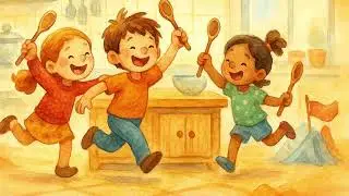 Pannenkoek Polonaise | Kinderliedje | Peuters & Kleuters | Mini Muziek Avonturen