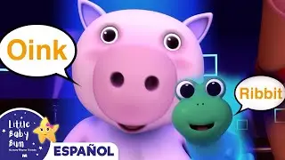 La canción de los sonidos de los animales | Canciones infantiles | LittleBabyBum