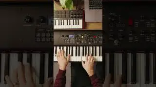 Sometimes two chords is all the vibe you need #piano #shorts