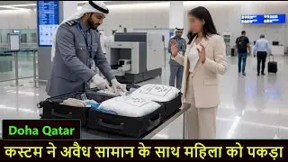 Qatar Airport: Custom Officer Catches Lady With Illegal Items | Gulf Xpert Qatar News