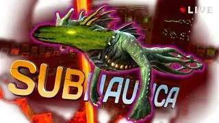Visiting the Lava Castle alien thermal plant & Sea Dragon Leviathan Subnautica uncut