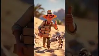 Bander aur Kisan: Mehnat ki Jeet 🏆 | Best Moral Story for Kids 👦👧