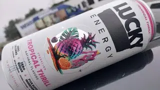 Sparkling Tropical Thrill by Lucky Fck Energy ( All That's Missing is U ) Food / Drink Review