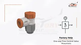 FactoryHelp -- One-way flow control valve Pneumatic