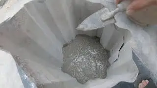 How To Diy Planter Box  Ideas Cement Pot Making At Home Old Corrugated Iron  Home decor Handcraft