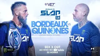 Power Slap 15: Bordeaux x Qui&ntilde;onez 3 | CARD PRELIMINAR AO VIVO E COM IMAGENS