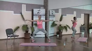 Stuhl Workout, Fitness Training mit Stuhl, fullbody workout with chair, Ganzkörpertraining mit Stuhl