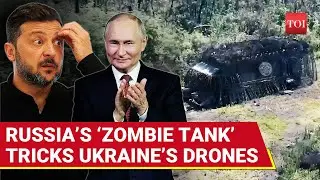 Putin&rsquo;s &lsquo;Zombie&rsquo; T-72 Tank &lsquo;Survives&rsquo; Kyiv's 60 Drone Bombs | Video Shows Dramatic Frontline Battle