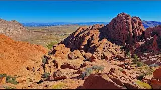 Calico Tanks from Guardian Angel Pass | Calico Basin & Red Rock Canyon NCA, Nevada