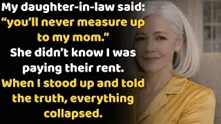 You&rsquo;ll Never Measure Up To My Mom,&rdquo; My Daughter-In-Law Said. I Pushed My Chair Back And&hellip;