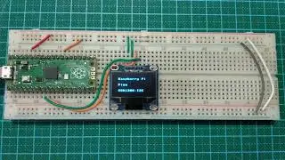 Raspberry Pi Pico OLED demo (I2C) | MicroPython