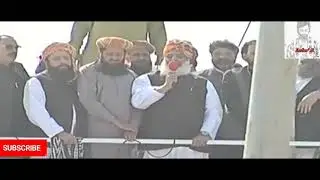 Molana Fazal ur Rehman addresses Azadi March - Start azadi March