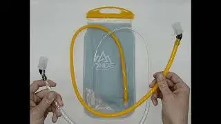 AONIJIE | water bag double 2L | Botella de agua especial trail running