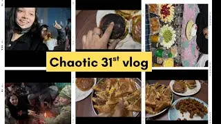 Aj humne try ki 12 grapes of luck theory❤️|31st party vlog✨