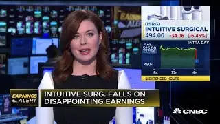 Intuitive Surgical shares fall on earnings miss