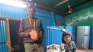 বাবাকে হাসি খুশি দেখলে অনেক ভালো লাগে/মালা জপ করার পর বাবা এখন কেমন লাগে।Village Vloger Nopur.