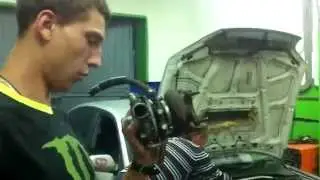 Subaru team Krasnoyarsk. Замена турбины для замера.
