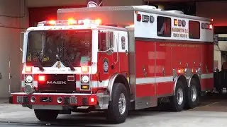 District of Columbia Fire & EMS Rescue Squad 4 & Battalion 6 Responding 8/1/25