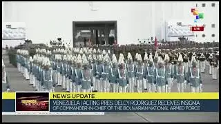 #Live | Acting President of Venezuela receives commander-in-chief insignia of the FANB