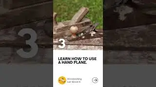 7 basic woodworking skills for beginners #Shorts