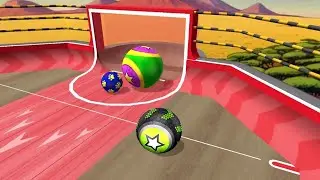 Going Balls - Football Level Gameplay Android, iOS #329