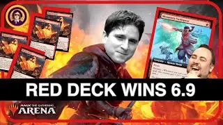 🔥🔥🔥 RED DECK WINS 6.9 | BO1 Ranked | Standard | MTG Arena | #MTGONE