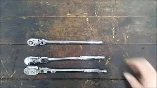 My first Snap-on ratchet compared to a Gearwrench