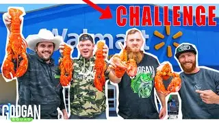 Walmart FRESH LOBSTER Catch Clean Cook CHALLENGE!( Delicious )