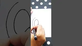 How to draw a Queen Princess -preschool #alphabetdrawing