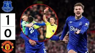 Madness At Old Trafford | Manchester United vs Everton 0-1  | All Goals & Highlights | 